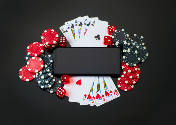 Mobile Casino Chips and Cards