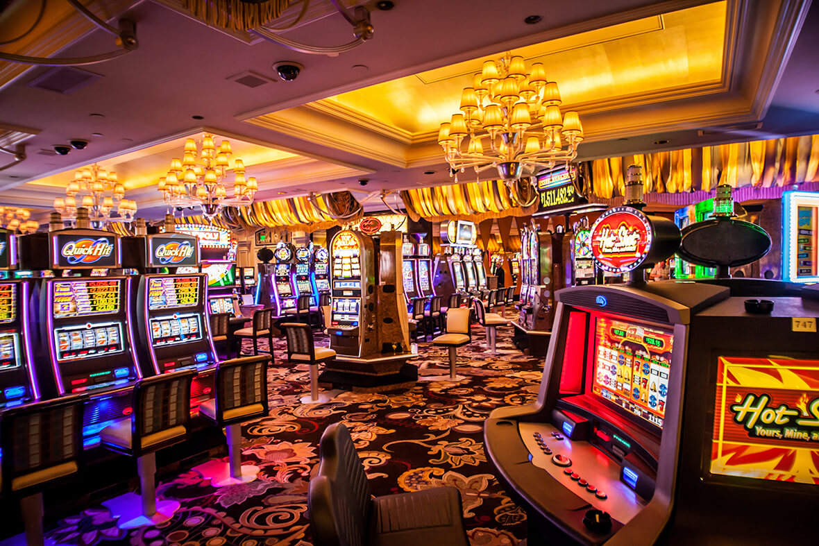 Inside physical casino